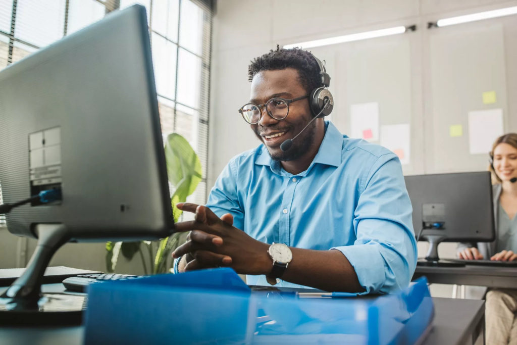 man working - Multilevel IVR
