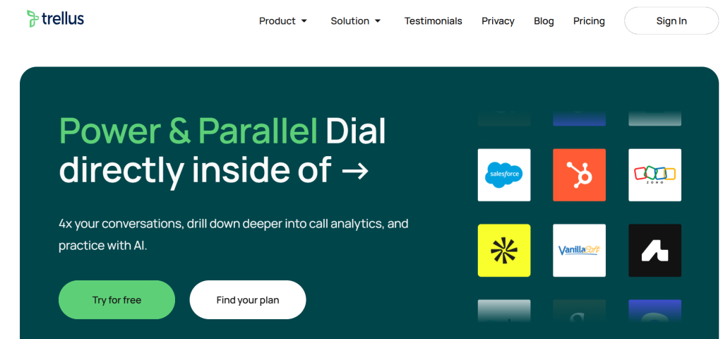 trellus - Talkdesk Alternative