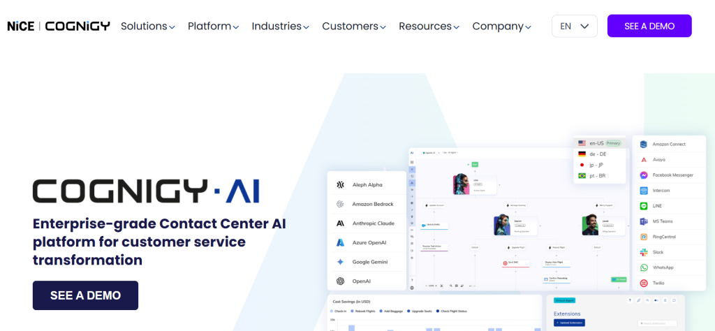 congnigy - Voice Bot Solutions
