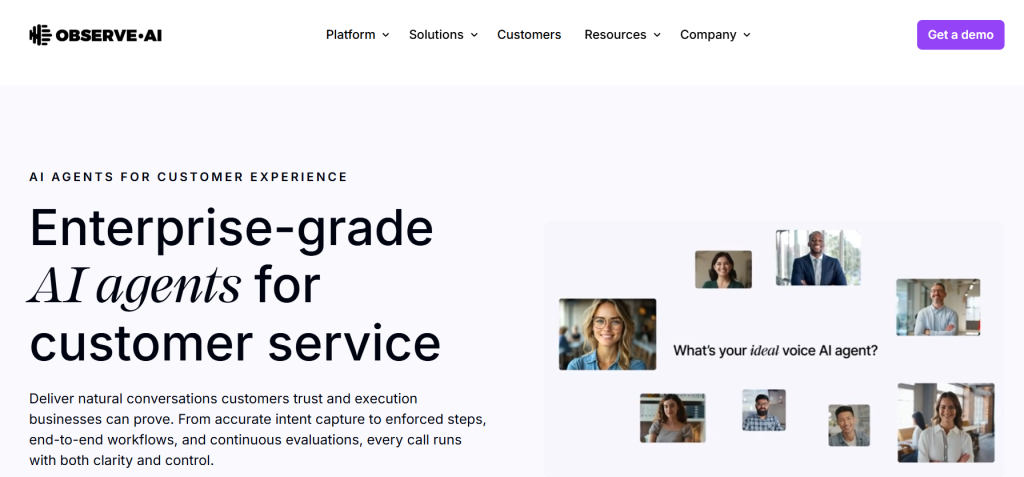 observe ai - Voice Bot Solutions
