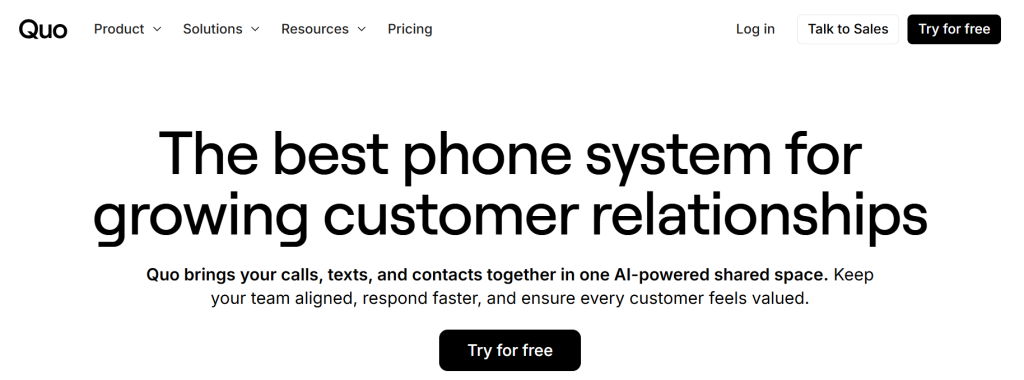 quo - Talkroute Alternatives
