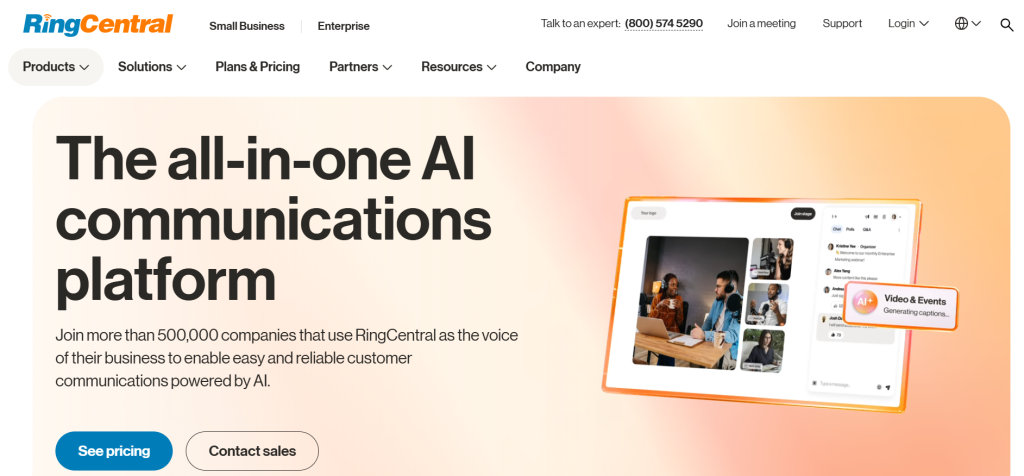 ring central - Talkroute Alternatives
