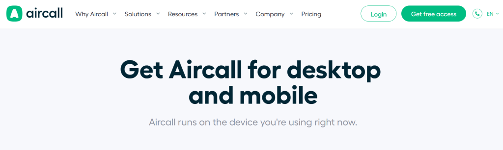 aircall - Talkroute Alternatives
