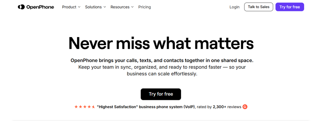 open phone - OpenPhone or MightyCall
