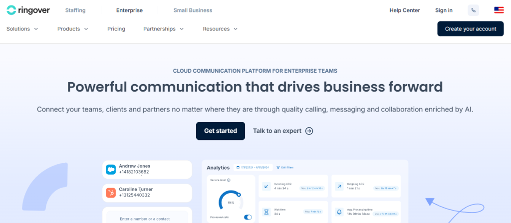 ring over - Talkdesk Alternatives