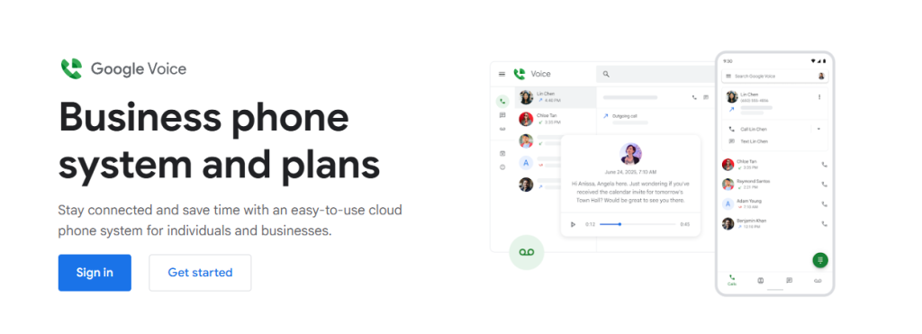 google voice - RingCentral Alternatives