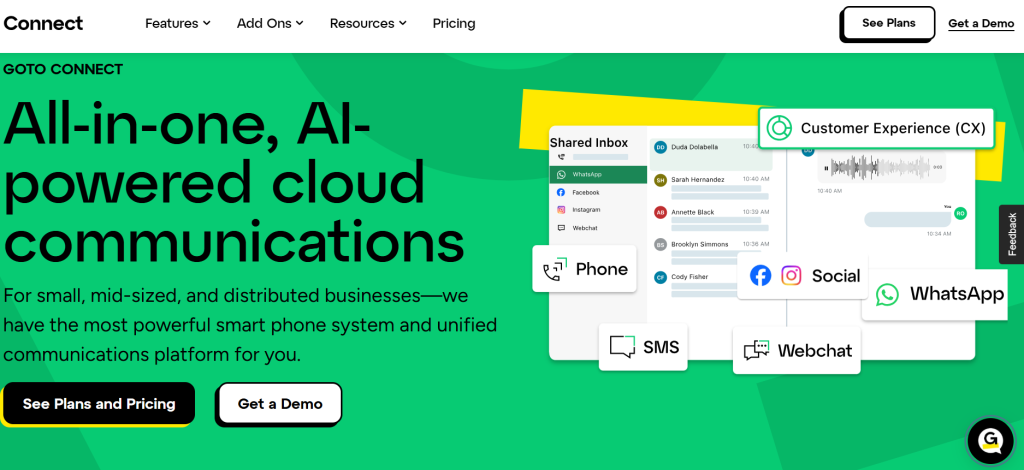 go to connect - Operator VoIP
