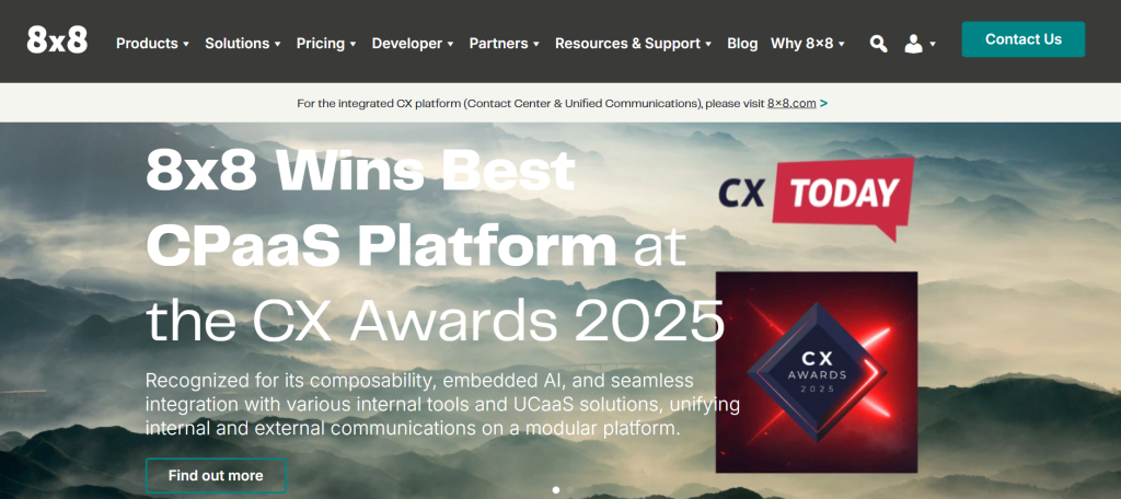 8x8 - Top IVR Companies
