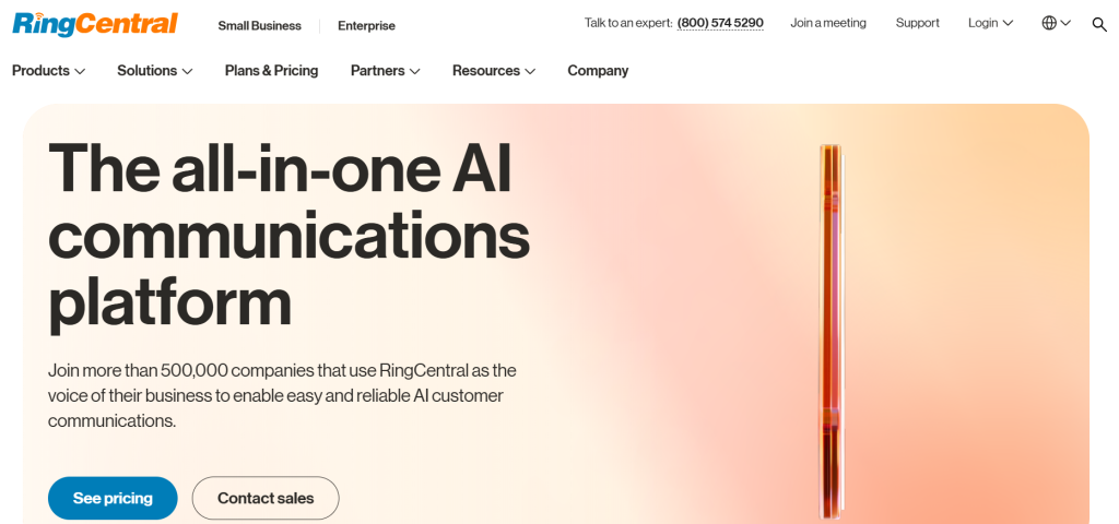 ringcentral - Top IVR Companies
