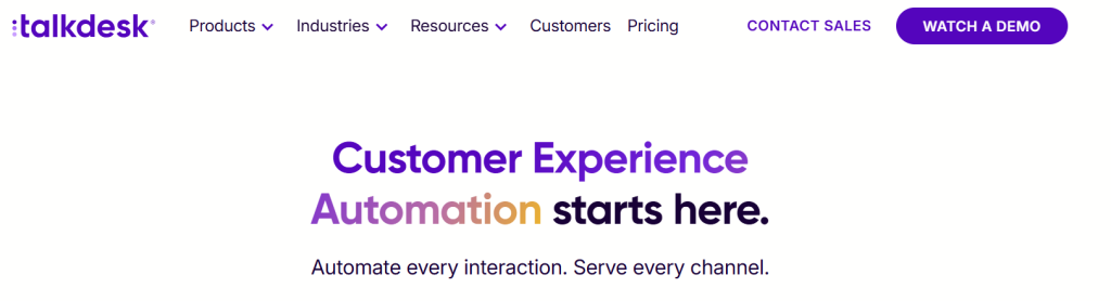 talkdesk - Top IVR Companies
