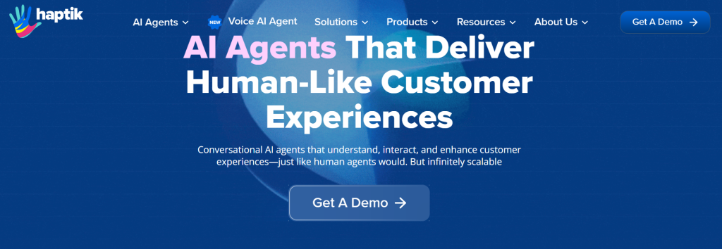 haptik - Voicebot Software
