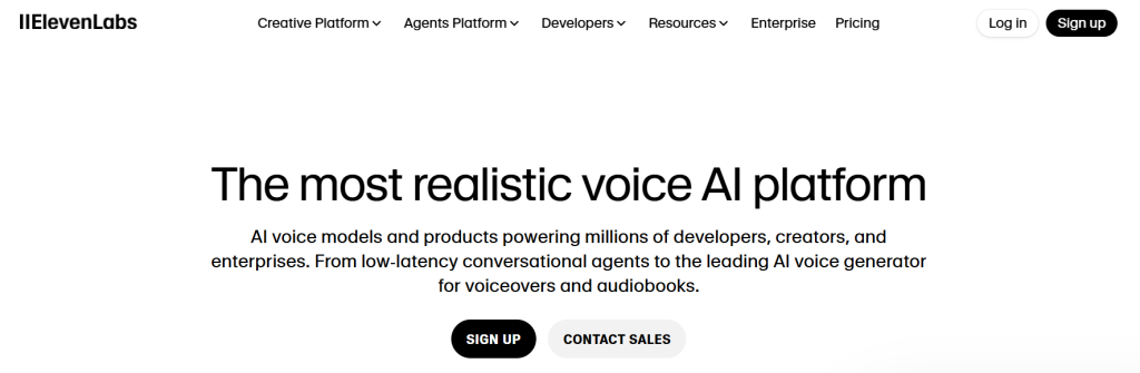 elevenlab - Voicebot Software
