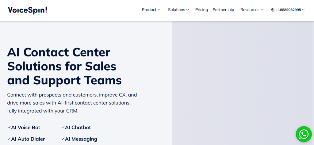 voicespin - Voice Bot Solutions
