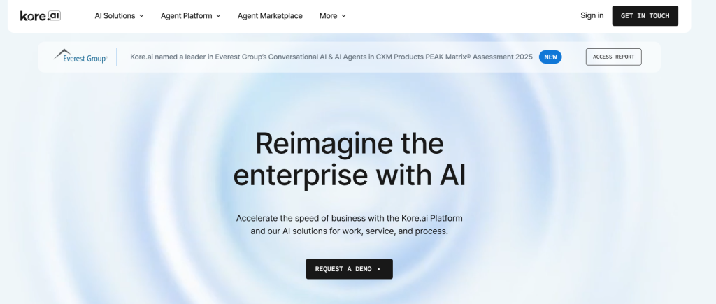 kore.ai - Voice Bot Solutions
