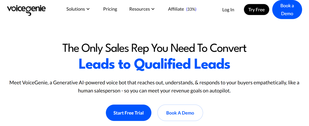 voicegenie - Voice Bot Solutions
