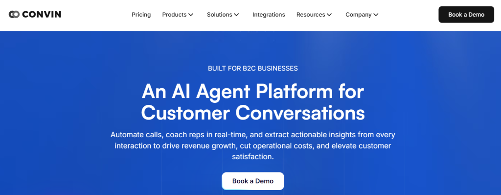 convin - Voice Bot Solutions
