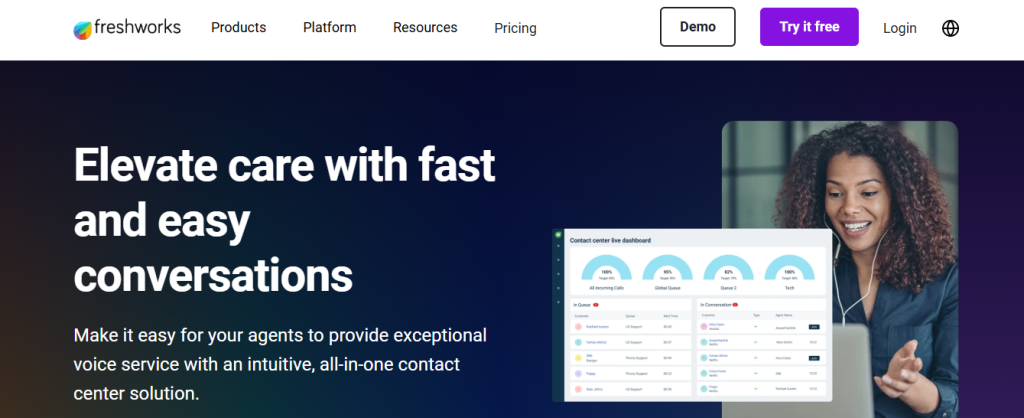 freshcaller - Zoom Phone Alternatives