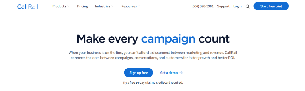 call rail - Zoom Phone Alternatives