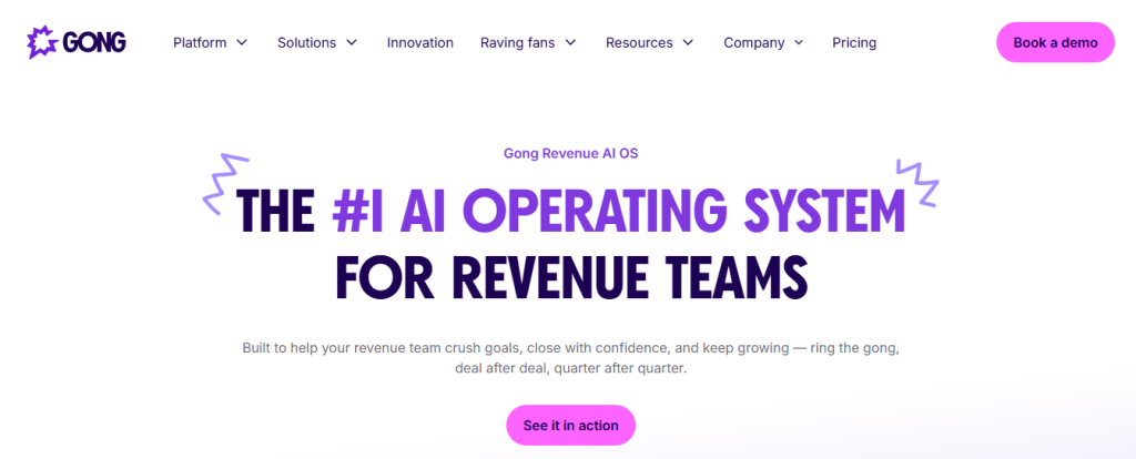 gong - Sales Call Automation
