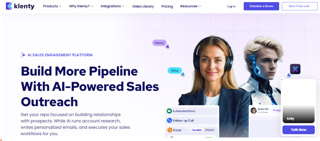 klenty - Sales Call Automation
