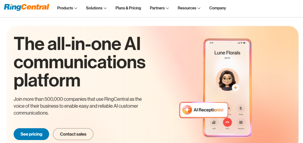 ringcentral - Small Business Call Routing
