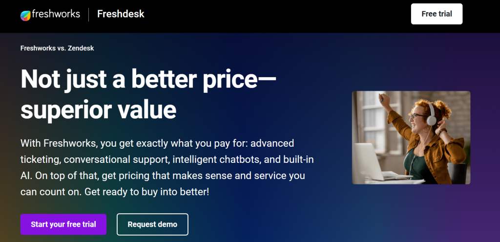 freshdesk - Small Business Call Routing
