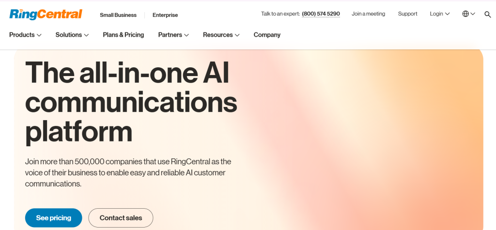 ringcentral - Talkroute Alternatives