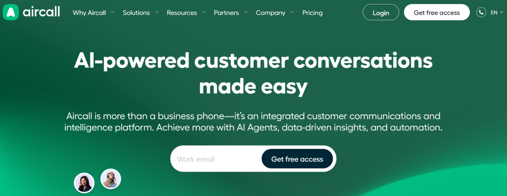 aircall - Talkroute Alternatives
