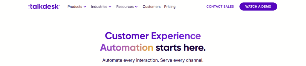 talk desk - Zoom Phone Alternative