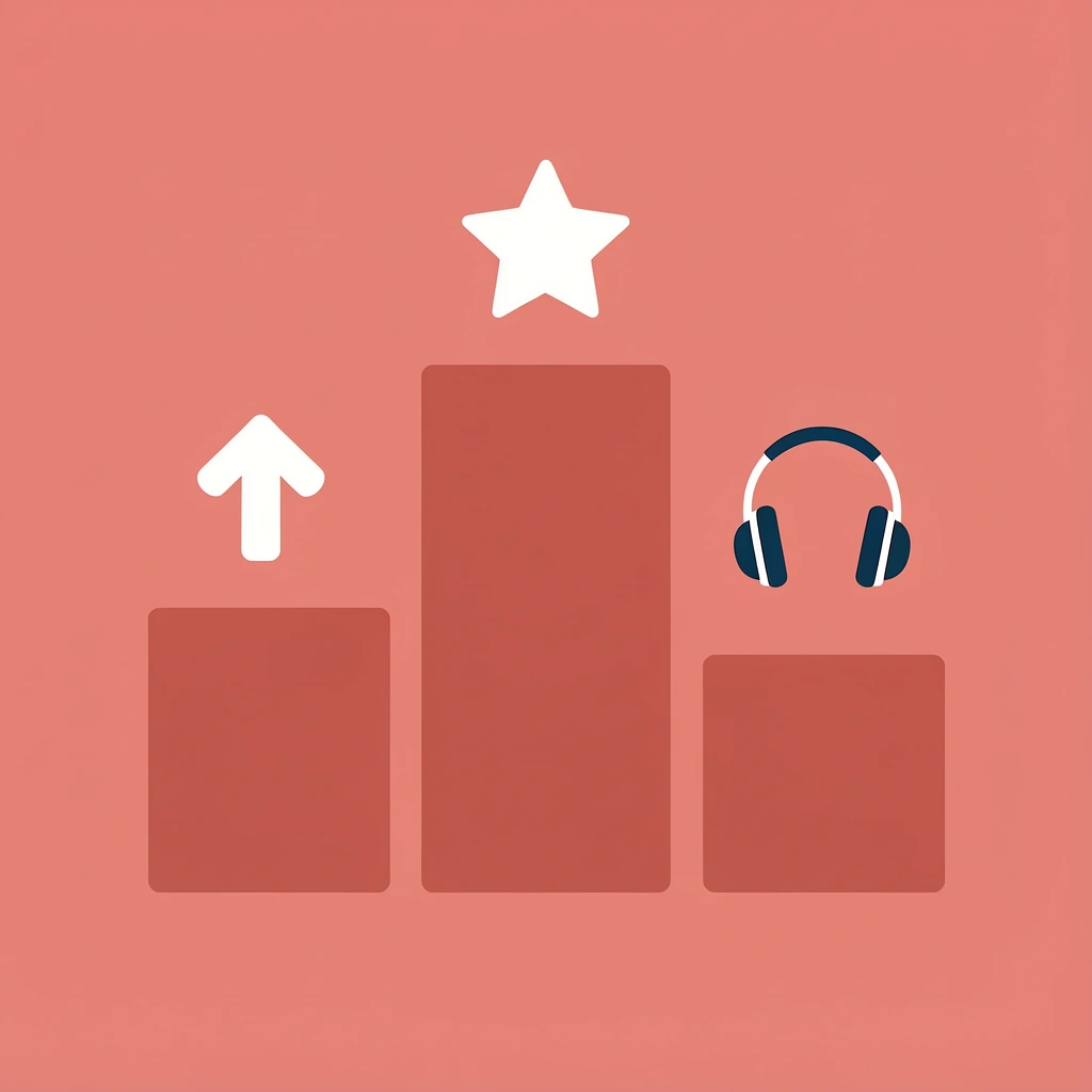 Three-tier podium showing progression from artificial speech to 95% human-like naturalness - OpenClaw Text to Speech
