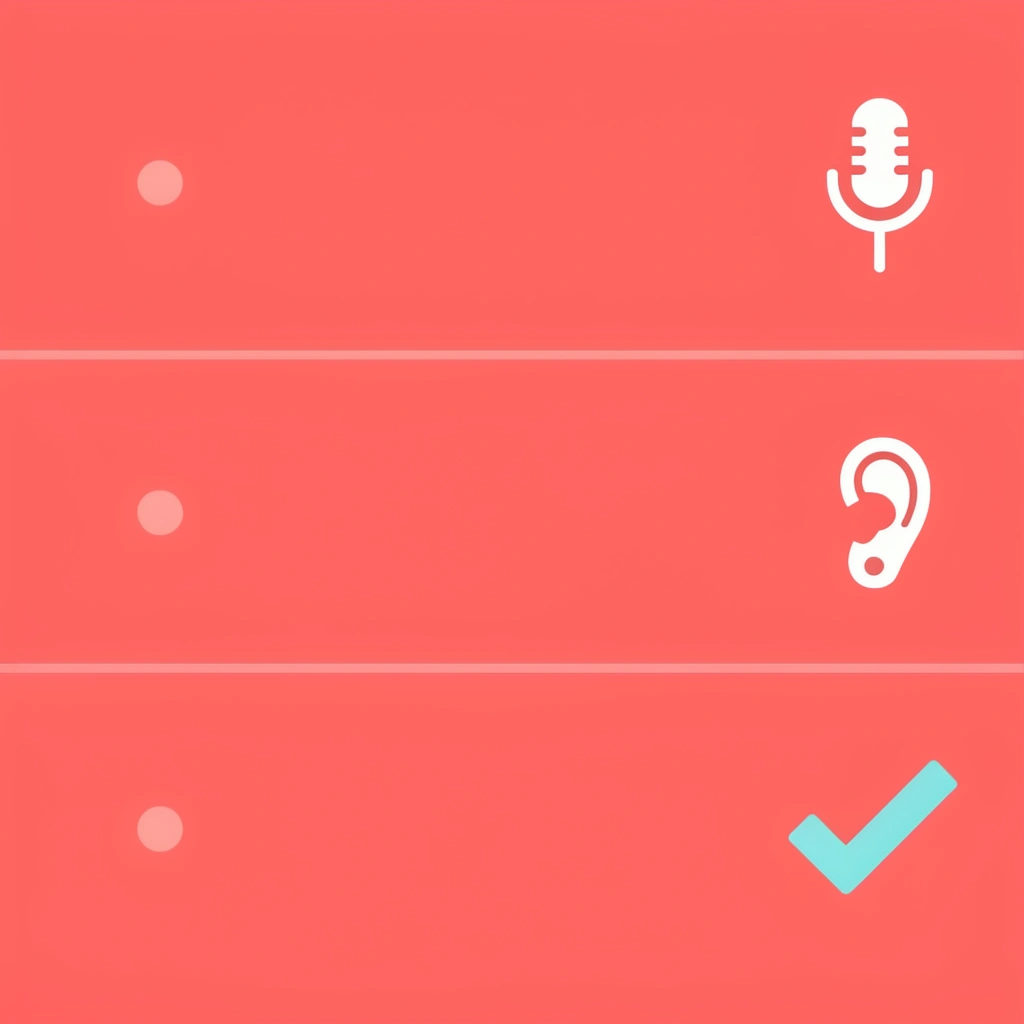 Checklist of three requirements for quality Brooklyn text-to-speech generators