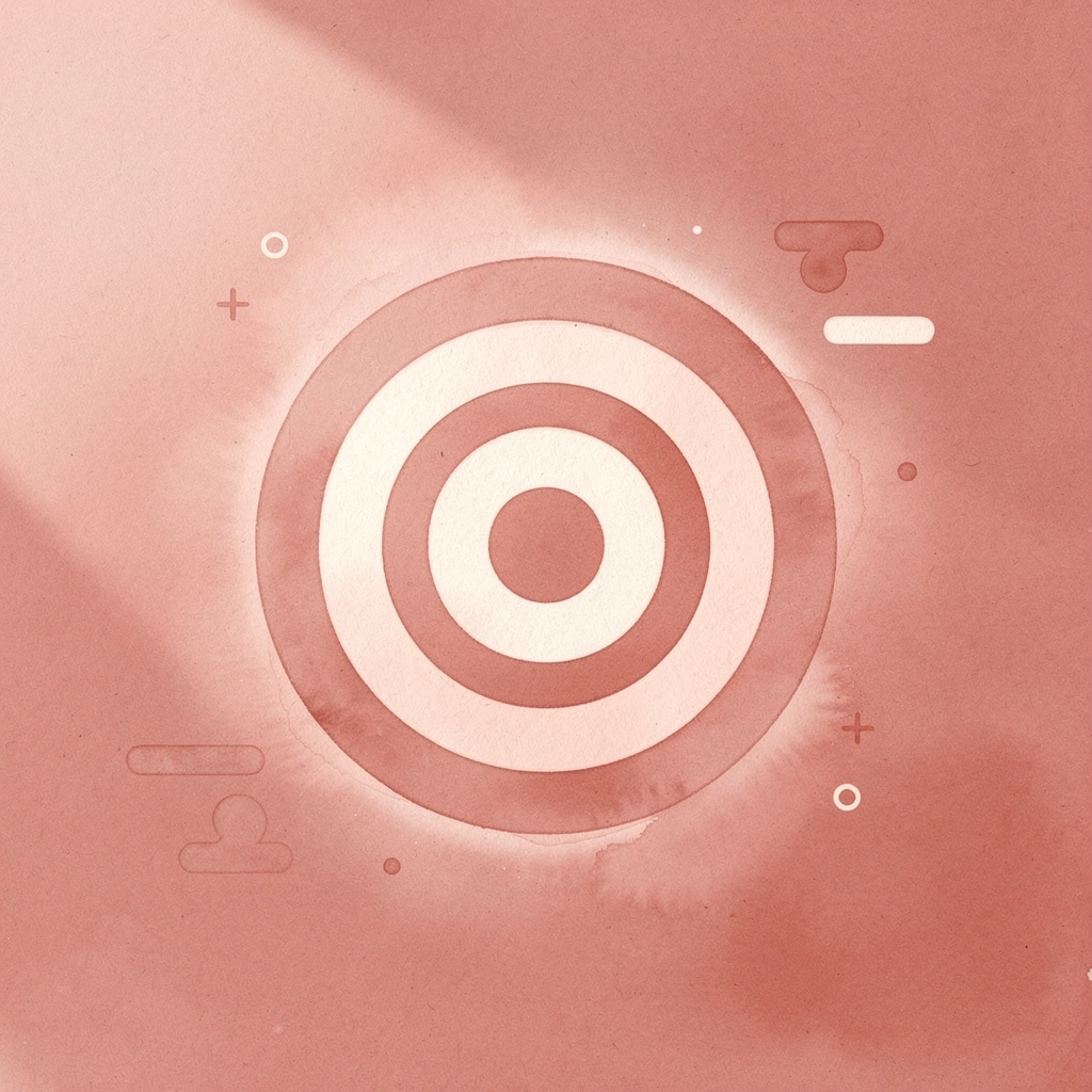 Target icon representing revenue going to competitors