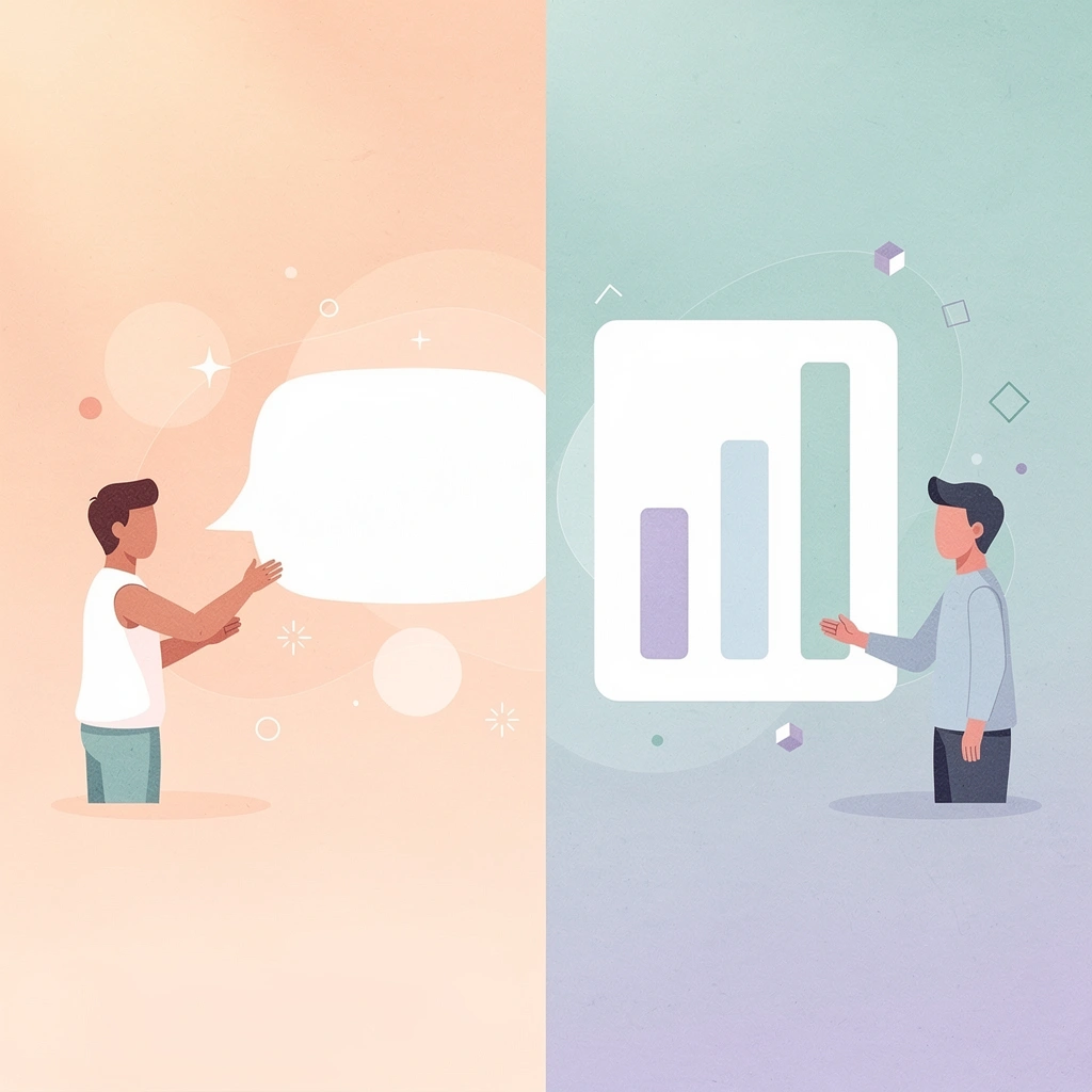 Split scene showing missed call consequences versus competitor advantage