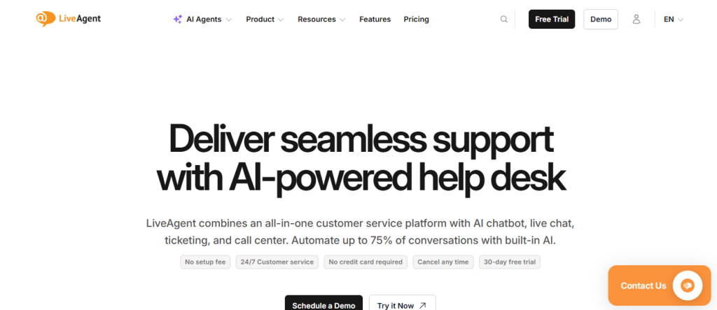 live agent -  Best Contact Center Infrastructure Software
