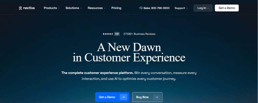 nextiva -  Best Contact Center Infrastructure Software
