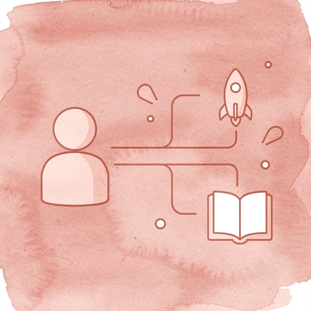 Icon showing choice between leading or following the AI transition - Automated Medical Answering Services