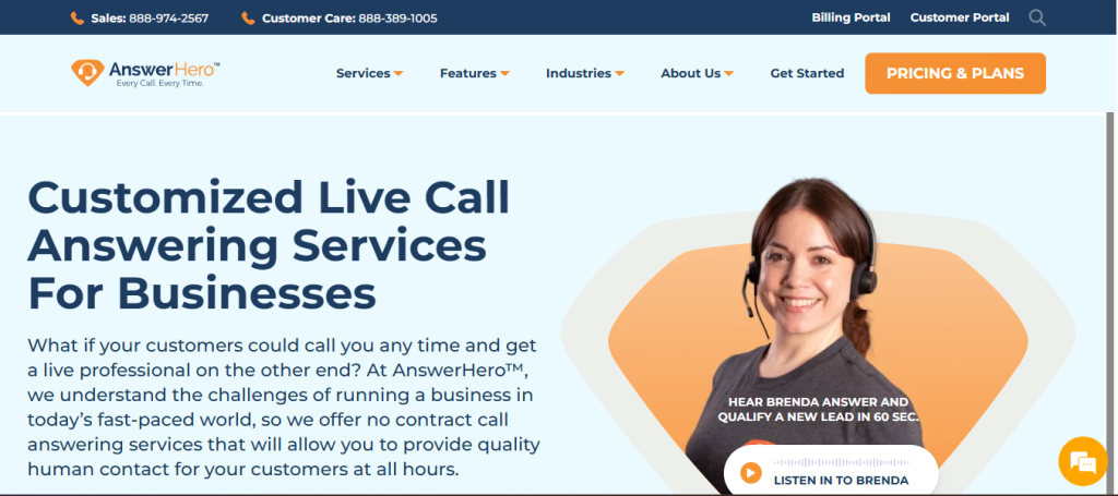 answer hero - Automated Medical Answering Services