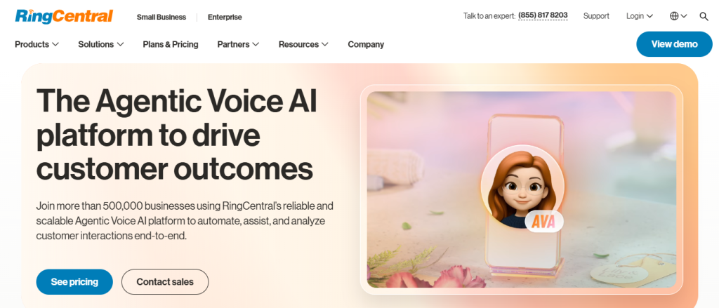 ring central - Automated Medical Answering Services