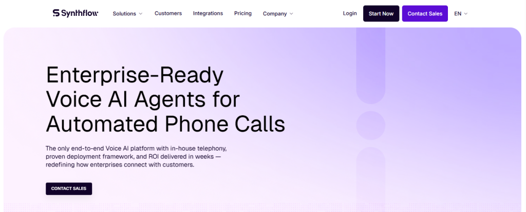 synthflow - Automated Medical Answering Services