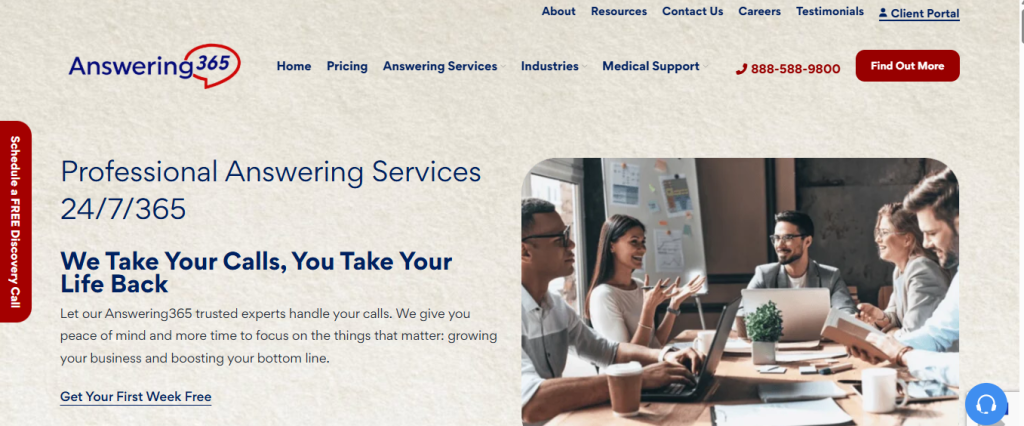 answering365 - Automated Medical Answering Services