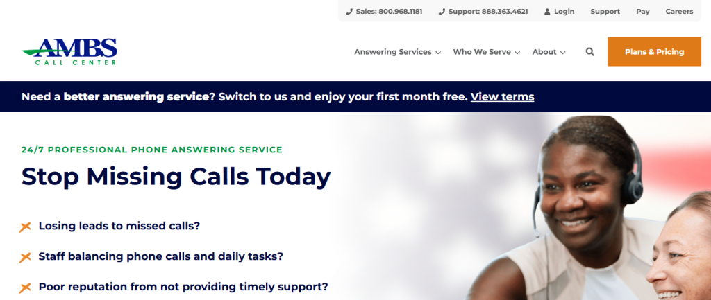 ambs - Automated Medical Answering Services