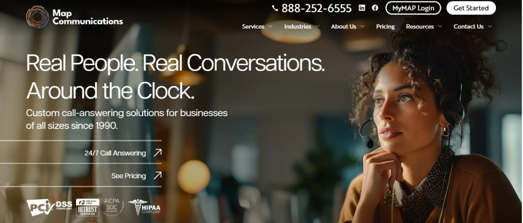 map communications - Best After Hours Answering Service
