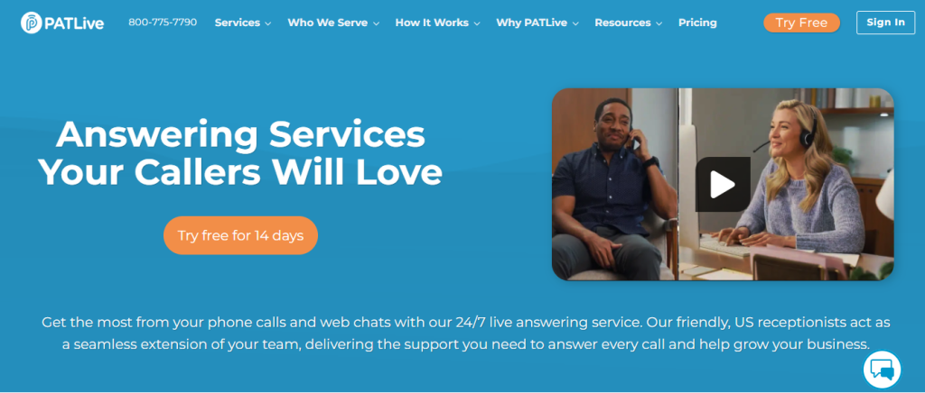 patlive - Best After Hours Answering Service