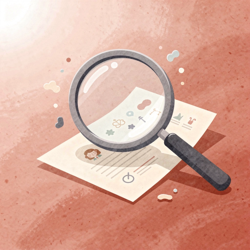Magnifying glass examining system components representing live testing, revealing platform limitations