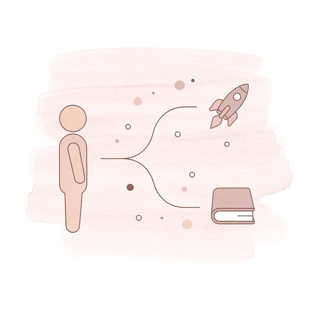 Icon showing workflow splitting into different solution paths - Dialpad Alternatives
