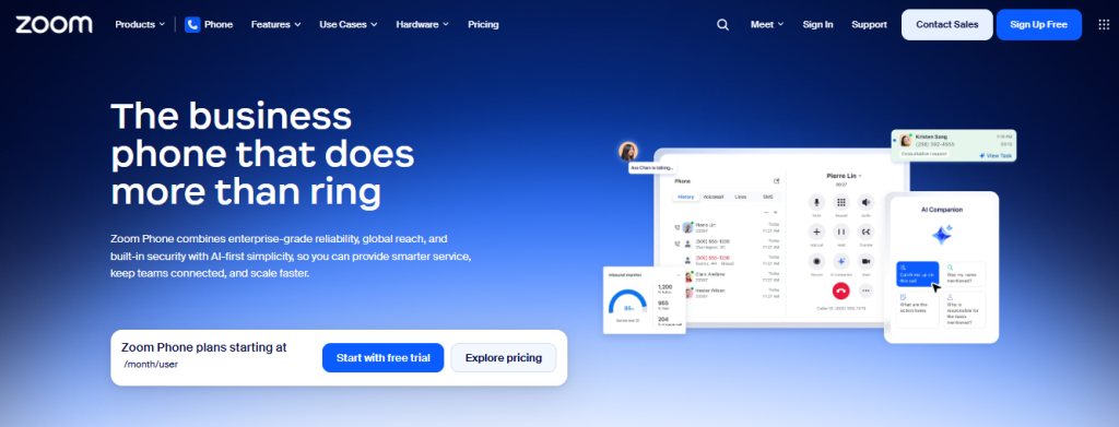 zoom phone - Dialpad Alternatives
