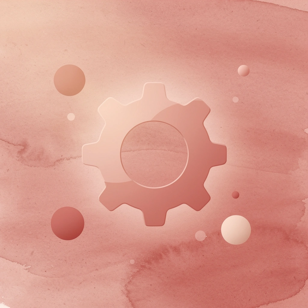 Gear icon representing evaluation framework system - Smith.ai Alternatives
