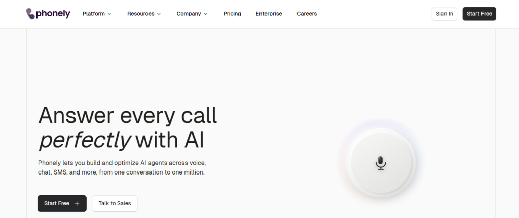 phonely - Smith.ai Alternatives
