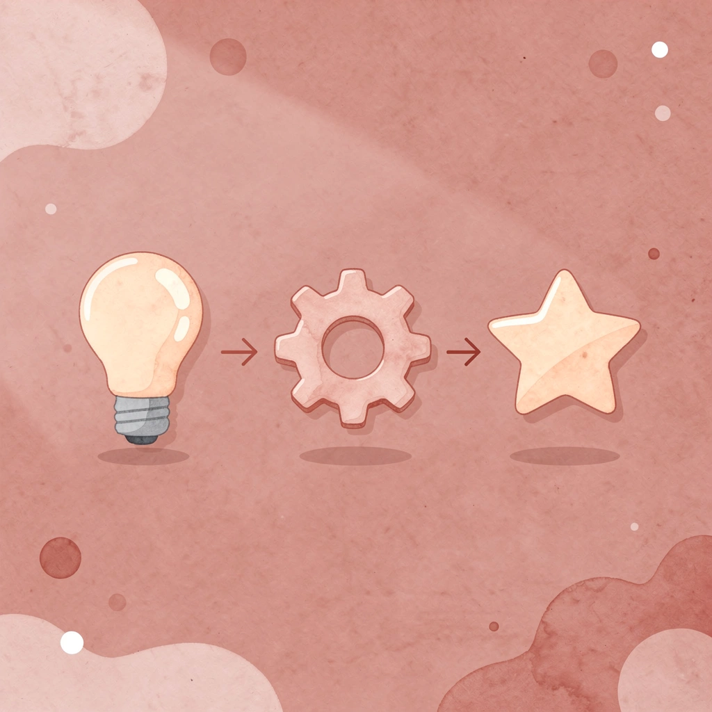 Three icons showing progression from analytics to AI to customer interaction - Observe.ai Competitors
