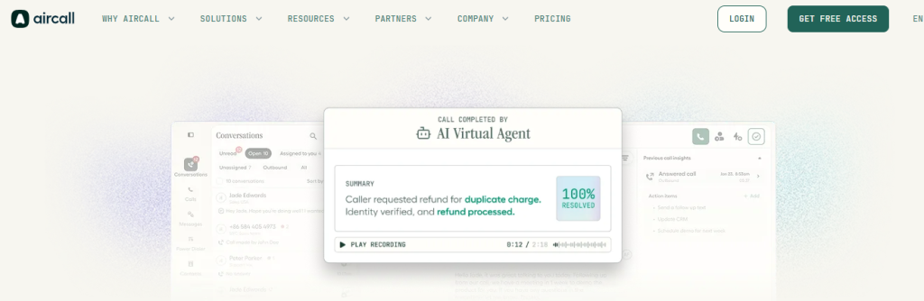 aircall - Observe.ai Competitors